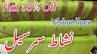Nishat summer sale Flat 35% Off | Nishat Freedom To Buy Collection ❤️