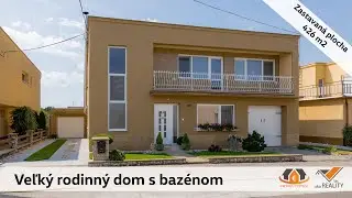 Veľký rodinný dom s bazénom - Gbely
