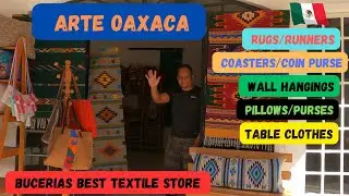 #1 Artisan Textile Store in Bucerias, Mexico  - Arte Oaxaca(Ep41)#bucerias #mexico#textile #artisan