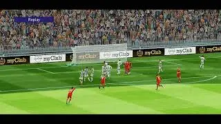 Free kick from Neymar PES 21 MOBILE #shorts