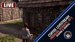 Coffee Livestream | Medieval Dynasty Co-Op | Episode 2 with Kempaz