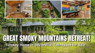Stunning Tennessee Home in the Great Smoky Mountains!