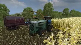 Уборка кормовой кукурузы FS 13