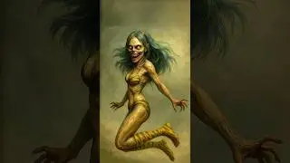 Horror version of the Urusei Yatsura characters #creepy