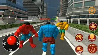 Incredible Monster Superhero City Robot Green Monster Hero Battle | Monster Vs Hulk - Best GamePlay