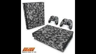 Xbox One X Skin - Camuflagem Cinza - depoimento 1336 - Marcelo Guerreiro de Oliveira