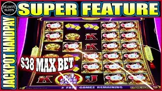 JACKPOT HANDPAY DOWN TO LAST SPIN SUPER FEATURE $38 MAX BET! MARVELOUS MOUSE SLOT