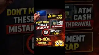 3 Credit Card Mistakes You Must Avoid ❌💳