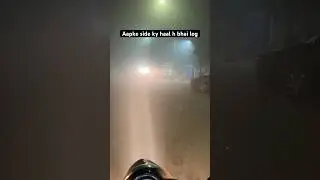 Dense fog alert&hellip;#motivation #gym #weather #random #winter #fog