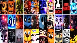 Evolution World of Jumpscares in FNAF! (2014-2020)
