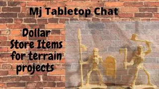 Dollar store items for terrain in tabletop games