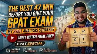 Mock Tests Alone Won&rsquo;t Help GPAT 2026 &mdash; SWOT Analysis Will