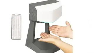 REVSQUARED Hand Dryer with Accessory Stand & HEPA Filter for Commercial/Residential (Home) Use