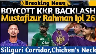 BOYCOTT KKR - Mustafizur Rahman IPL 2026 Bangladesh Cricket News | @Sportsclusters 
