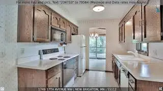 This one is SOLD! - 1749 17th Avenue NW, New Brighton, MN 55112