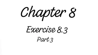 Sindh Text Book Board Mathematics For Class 7 Chapter 8 Exercise 8.3 Question 3