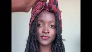 Easy Front Knot Head Wrap Tutorial (Beginner | Braids)