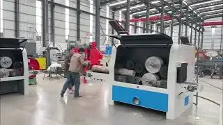 multiple rip saws for round logs