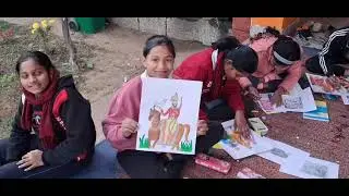 JNV BOKARO VEER BAL DIWAS DRAWING COMPETITION