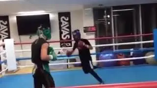 Inoue vs Gaballo Sparring - Almost took Gaballo's Head Off!