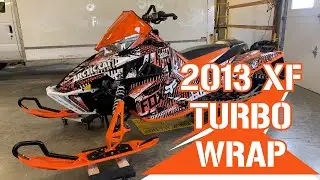 The Process of a Snowmobile Wrap