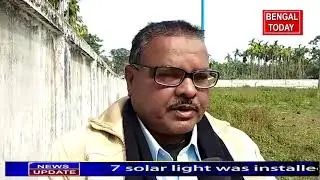 7 solar light was installed at Hamiltonganj jama masjid Graveyard area.