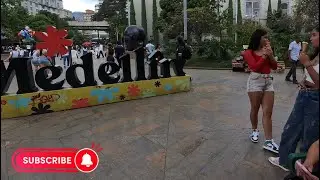 🇨🇴MEDELLÍN WALKING DEAD 4K COLOMBIA STREET  