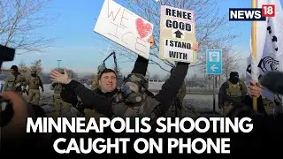 Watch Now: Minneapolis Shooting Caught on Phone: ICE Agent Video Surfaces After Woman Killed | N18G