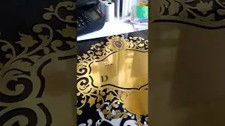 ABS Gold Sheet Engraving