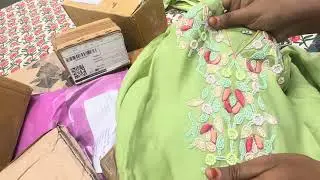 మా చెల్లి కోసం Order చేసిన కొన్ని items unpack చేద్దాం రండి #tinyblooming #myntrashopping #myntra 