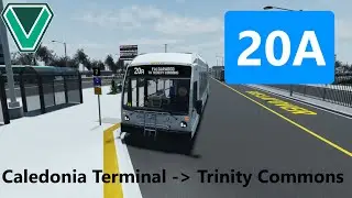 20A | Falgarwood to Trinity Commons | VAMOS Bus Simulator