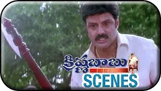 Krishna Babu Telugu Movie Scenes | Balakrishna