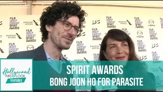 SPIRIT AWARDS (2020) | RICK HONG chats with nominees and winner BONG JOON HO for PARASITE