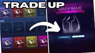 Very rare to Black Market Trade up #rocketleague
