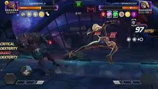 Wolf goes brrrrrrr!!! takes on Yelena Boss in Alliance War
