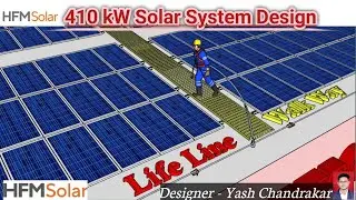 410kw LMRC Solar Project by HFM Solar Power Pvt.Ltd. Installed at Lucknow Singar Nagar Metro Station