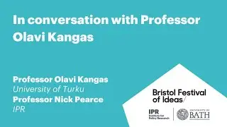 In conversation with Professor Olavi Kangas