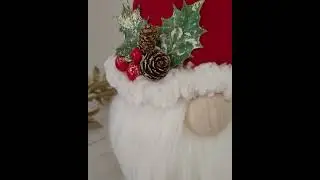 Gnomo Luminoso - Lighted Gnome DIY #addobbinatalizi #decorazioninatalizie #creativebblab