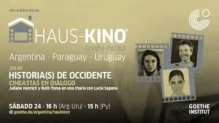 Haus-Kino: Juliane Henrich y Ruth Toma en di&aacute;logo con Luc&iacute;a Sapena