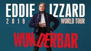 Eddie Izzard Wunderbar Tour 2019 Keller Auditorium Portland Oregon