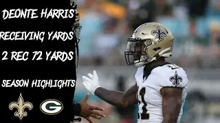 New Orleans Saints-Deonte Harris Vs Green Bay Packers Week 1 Season Highlights