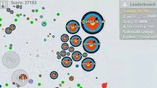BEST EVER RANDOM TEAMING// VIRUS POPPING SKILLS// #POPSPLIT HACK// AGAR.IO MOBILE//AMIT.IO