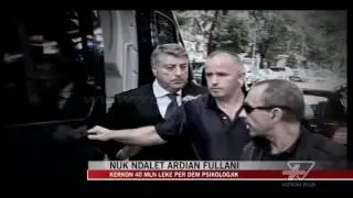 Fullani k&euml;rkon 40 mln lek&euml; p&euml;r d&euml;m psikologjik - News, Lajme - Vizion Plus