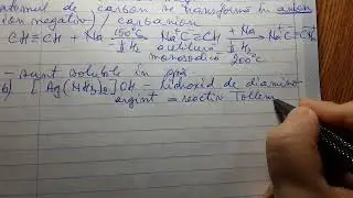 Alchine - reacția de substitutie @Chimiepentrunota10