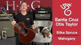 Santa Cruz Otis Taylor Signature Guitar Demo by Heartbreaker Guitars