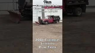 2001 Chevrolet Silverado Dump Truck #RES #AuctionsWork #Equipment #Construction #AgEquipment #Ohio