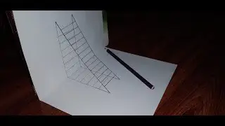 3dart | 3ddrawing | ladder art | by kidco art
