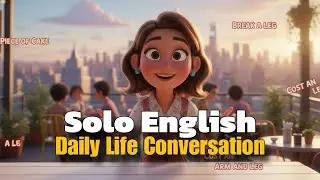 Slow English Conversation at a Caf&eacute; | A1 Beginner Listening & Speaking Practice 
