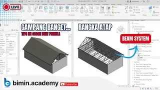 Revit Tutorial for Beginners: Super Practical CNP Light Steel Roof Frame #revit #autodeskrevit #t...