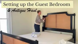 Solo Week at the House- Setting Up the First Guest Bedroom